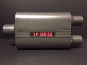 XtremePower Chamber Highway and Street Performance - XP400 series- 4" x 9" x 13" BODY 3"ID INLET 2.50"ID DUAL OUTLET 19"OAL #XP0402