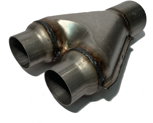 Hot Rod and Muscle Car - Y3214 - 2.25"id dual x 3"id single x 10.5" fully welded performance 
