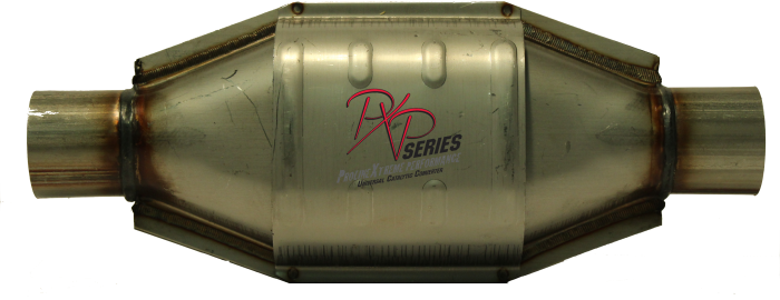 Catalytic Converters - Catalytic Converter   21/2"id  X 16"LONG OVAL BODY  5.9L  6000LB    PXP1590005