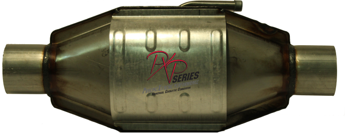 Catalytic Converters - Catalytic Converter   21/2"id X 16"LONG OVAL BODY 5.9L 6000LB   2WAY, 3WAY, W/ AIRTUBE PXP1610006