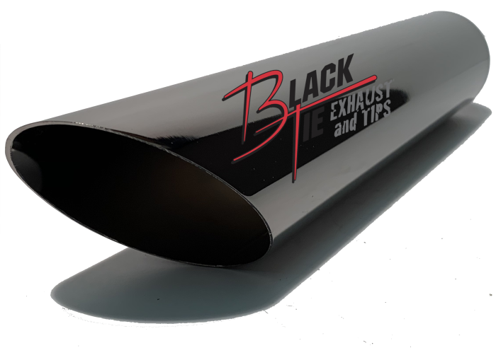 BlackTie Exhaust and Stainless Steel Tips - BT1738S