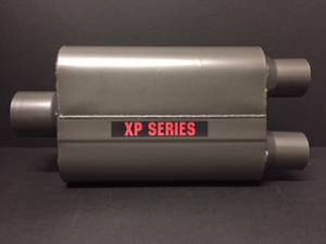 XP400 series- 4" x 9" x 13" BODY 3"ID INLET 2.50"ID DUAL OUTLET 19"OAL #XP0402