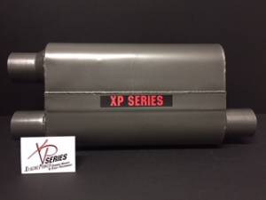 XtremePower Chamber Highway and Street Performance - XP800 Series- 4" X 9" X 15" BODY 2.50"ID INLET  2.50"ID OUTLET CROSSFLOW 21"OAL #XP2583 - Image 2