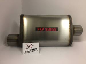 ProlineXtreme Performance Highway and Off Road - PXP1400 Series-2.50"id in 2.50"id out offset/center 4"X9" oval 14" body 20" overall universal muffler #PXP1226 - Image 2