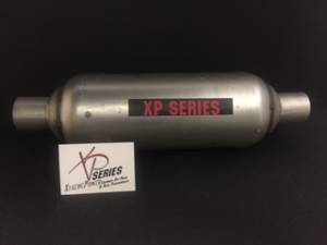 XtremePower Chamber Highway and Street Performance - XP200 series- 5" ROUND 2.25"ID INLET/OUTLET 13" BODY 19.50"OAL #XP225 - Image 2